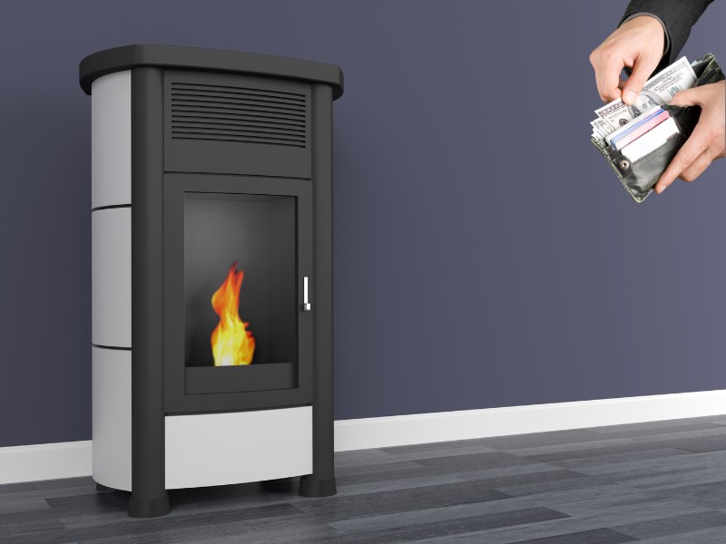 How Much Does It Cost To Run a Pellet Stove Per Month