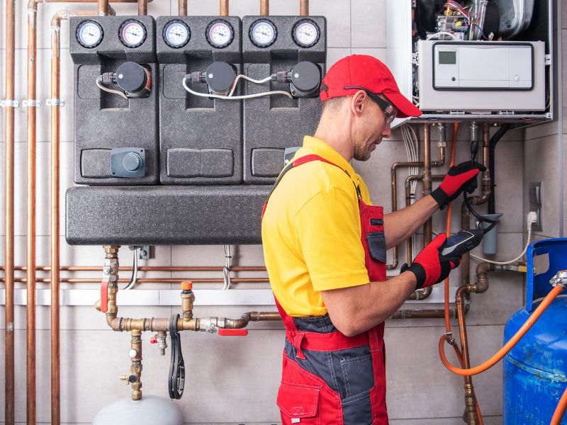 how does a hvac heating and cooling system work