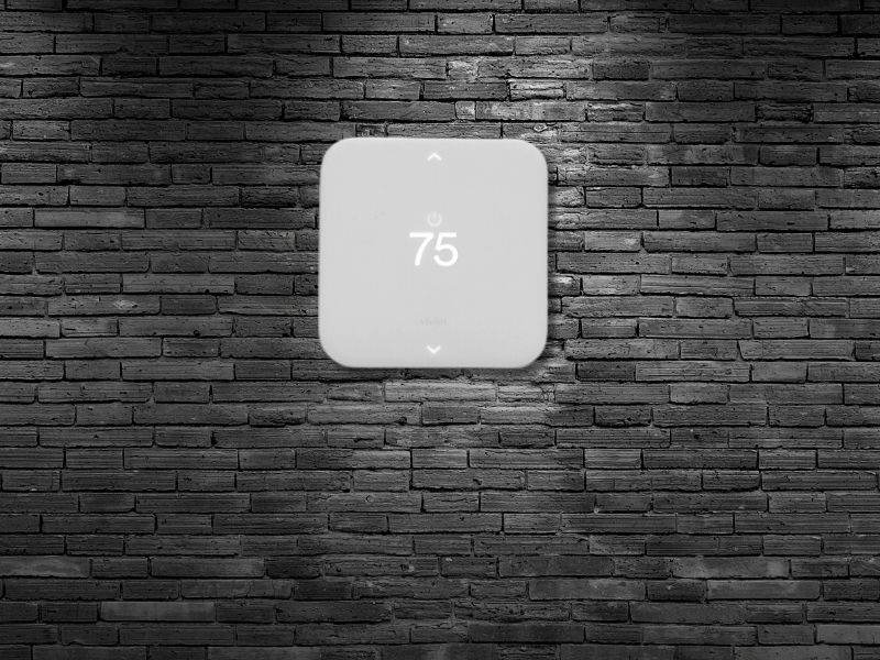 how to change battery in vivint thermostat