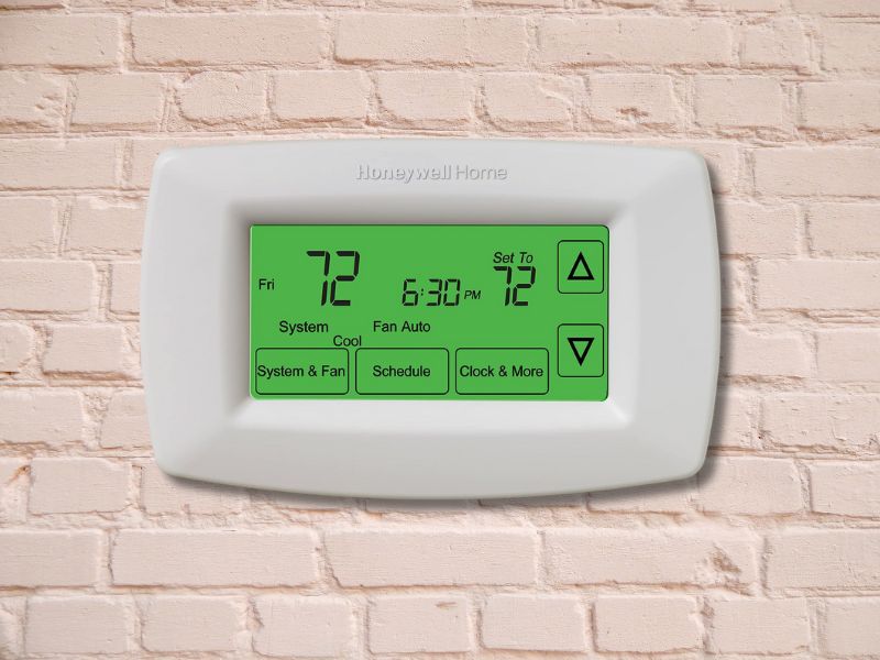how to reset aircon thermostat