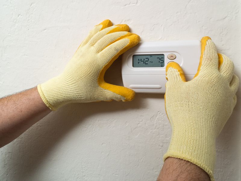 is it safe to replace your own thermostat