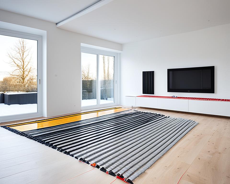 Electric Floor Heating Installation