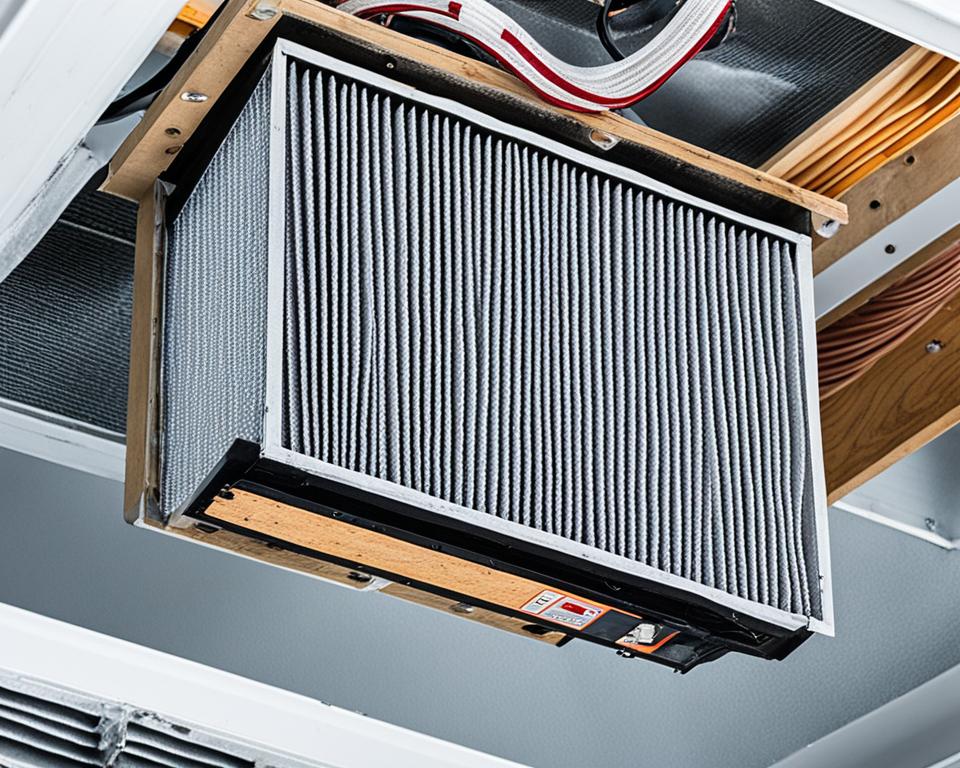 Upgrade air filters for air quality enhancement